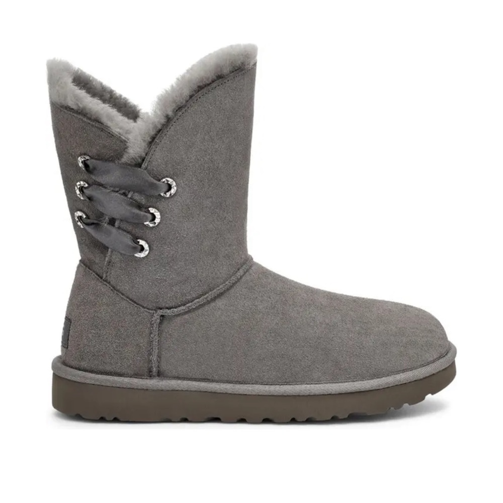 UGG Constantine Satin Ribbon Boot Charcoal